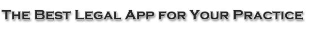 Legal practice Apps